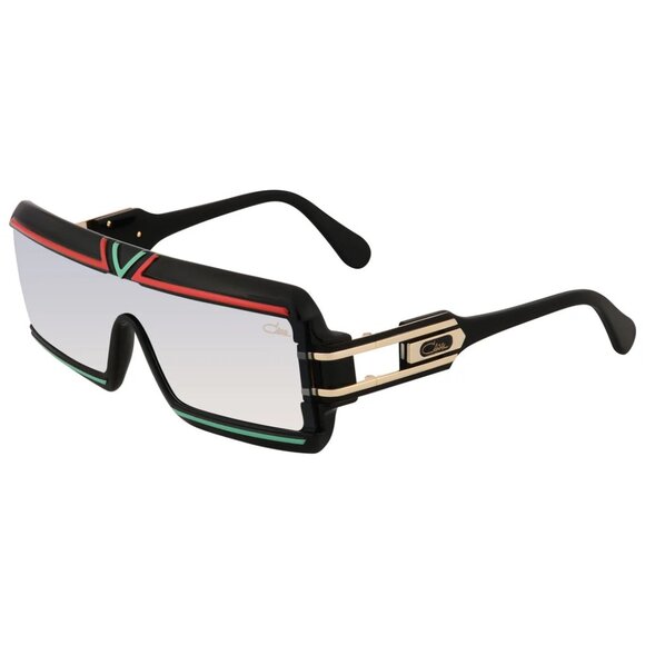 Cazal 856 Sunglasses Legends Color 001 Black Sun Glasses Shield Authentic New - Picture 1 of 4